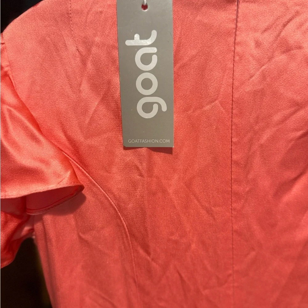 NWT elegant Goat couture peach maxi dress. Absolutely stunning* - Picture 4 of 6